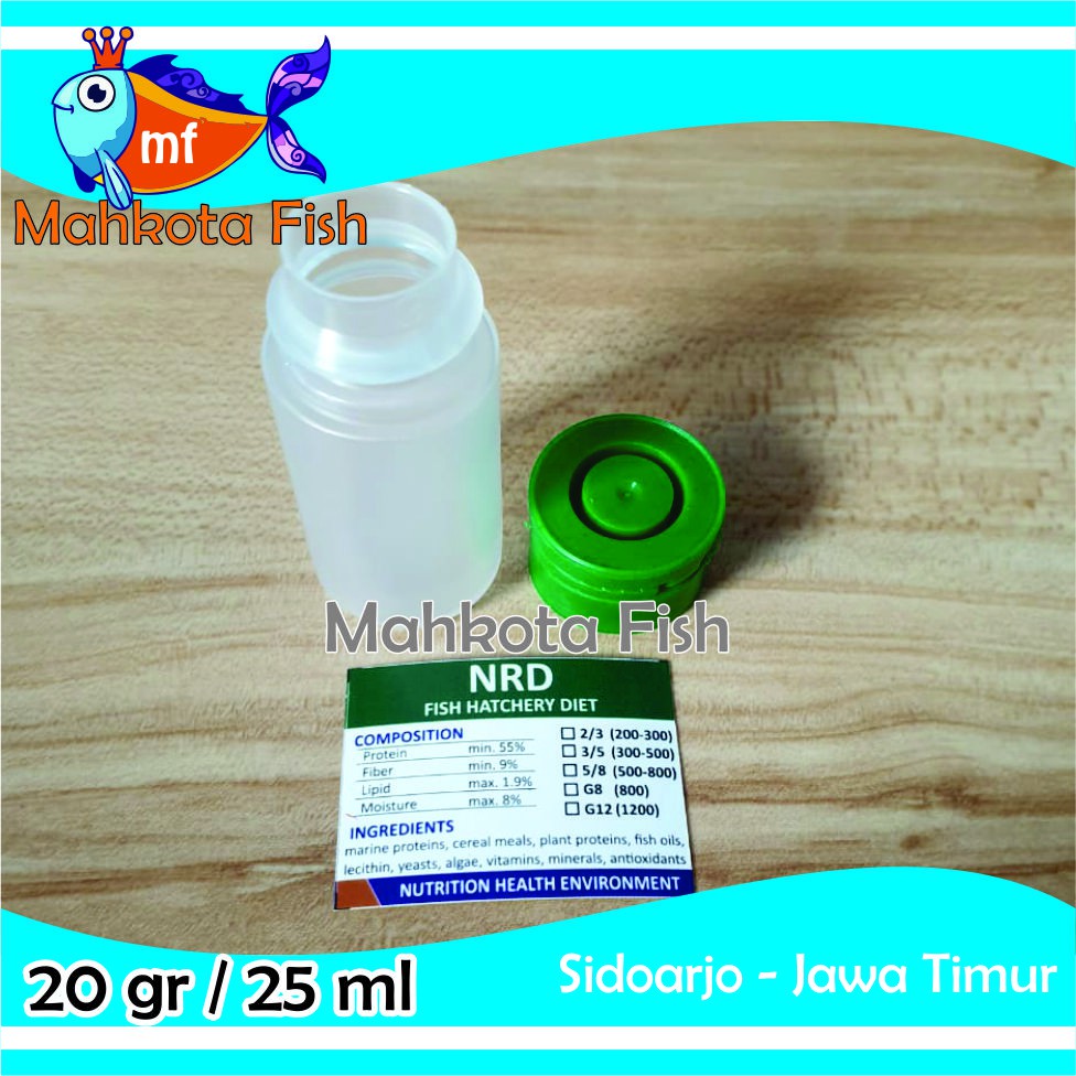 Botol NRD | Botol Repack 20 gr / 25 ml NRD | NRD