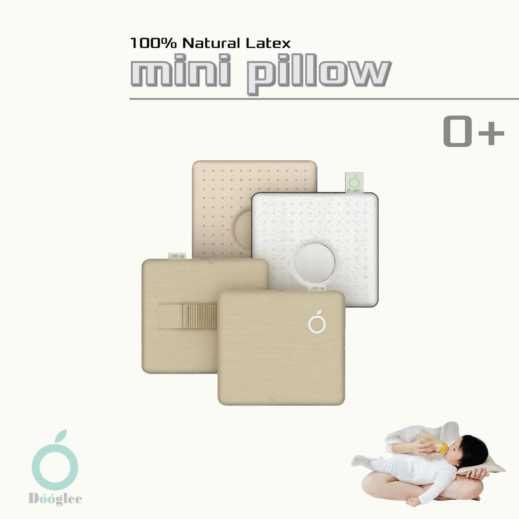 Dooglee Mini Pillow Bantal Bayi Natural Latex Doogle MINI PILLOW