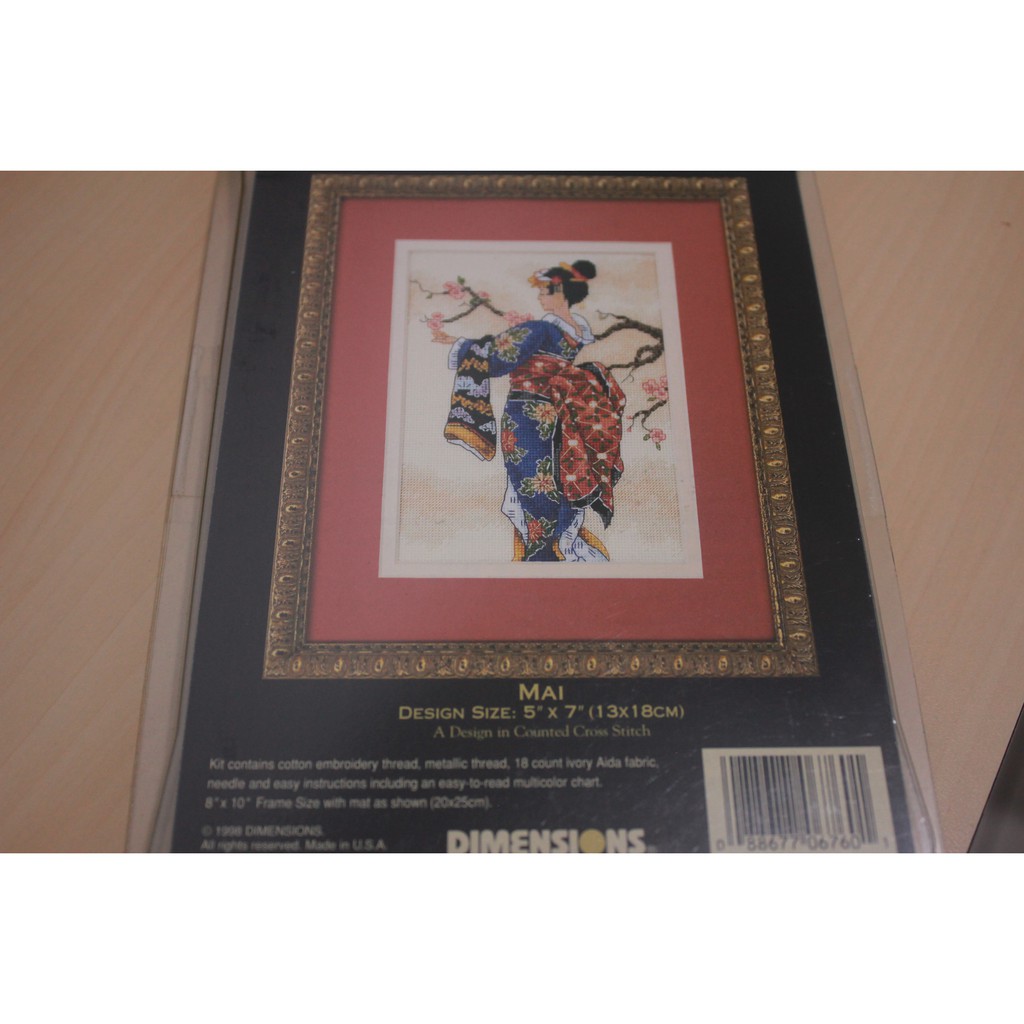 Paket Kristik / Cross Stitch Mai Dimensions Import Ori
