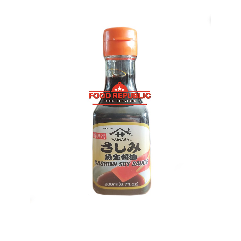 YAMASA SASHIMI SOY SAUCE 200 ML - SAUS KECAP ASIN YAMASA IMPORT