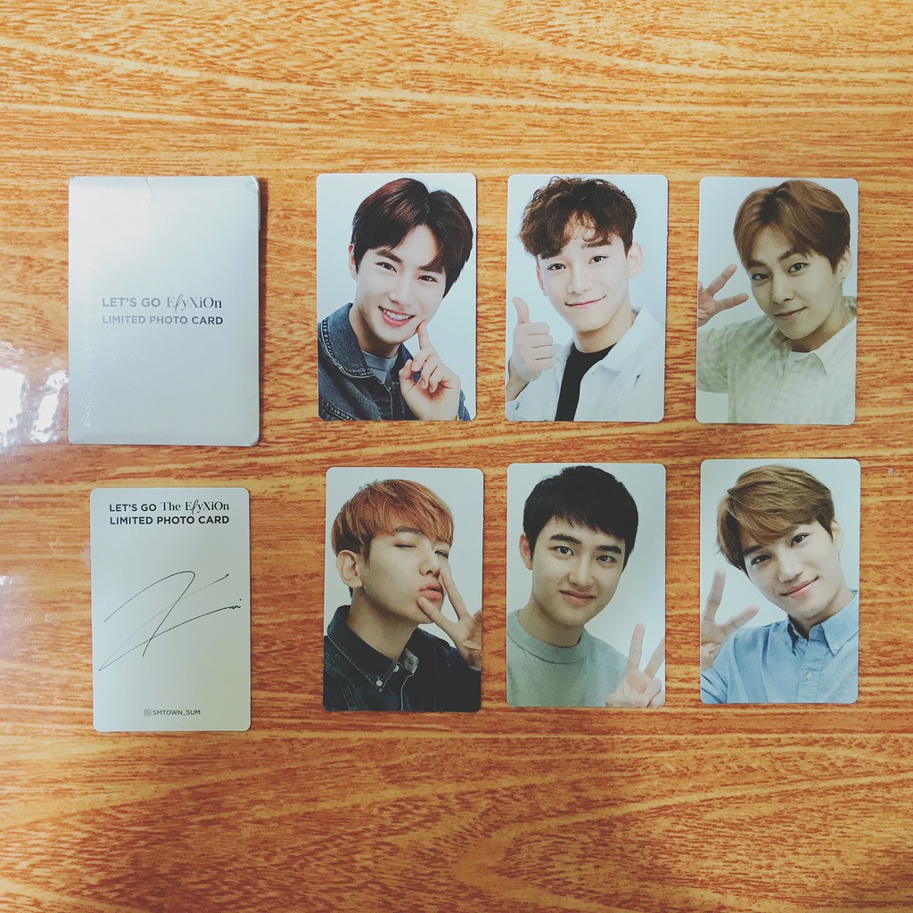 EXO The ElyXion Limited Photocard