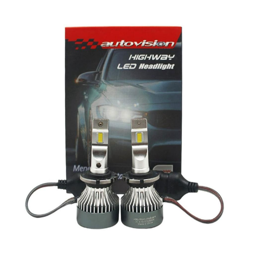 Led H1 Autovision LED Highway 6000K Lampu Bohlam LED Mobil H1