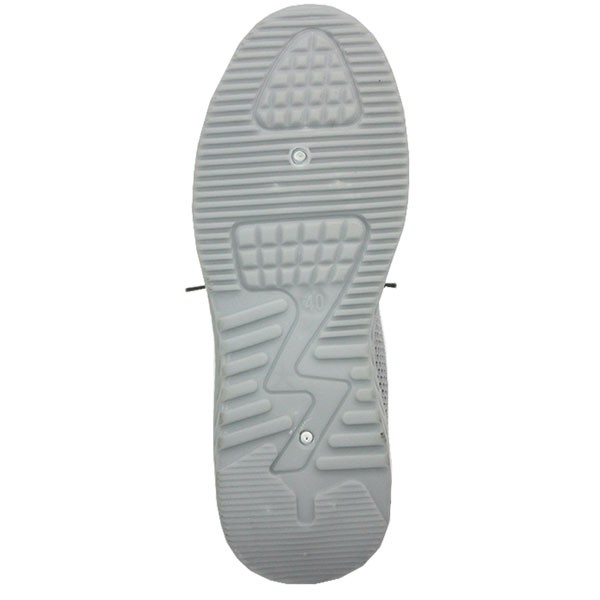 Klensia Sport Shoes Sepatu Sneakers Wanita Bertali Abu 689-009- Grey-4