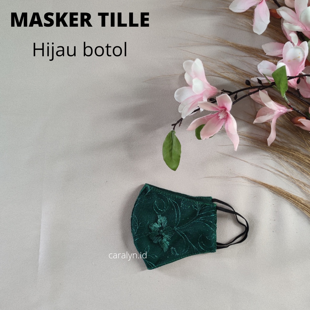 MASKER TILLE KONDANGAN NON HIJAB