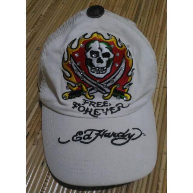 Preloved topi Ed Hardy original