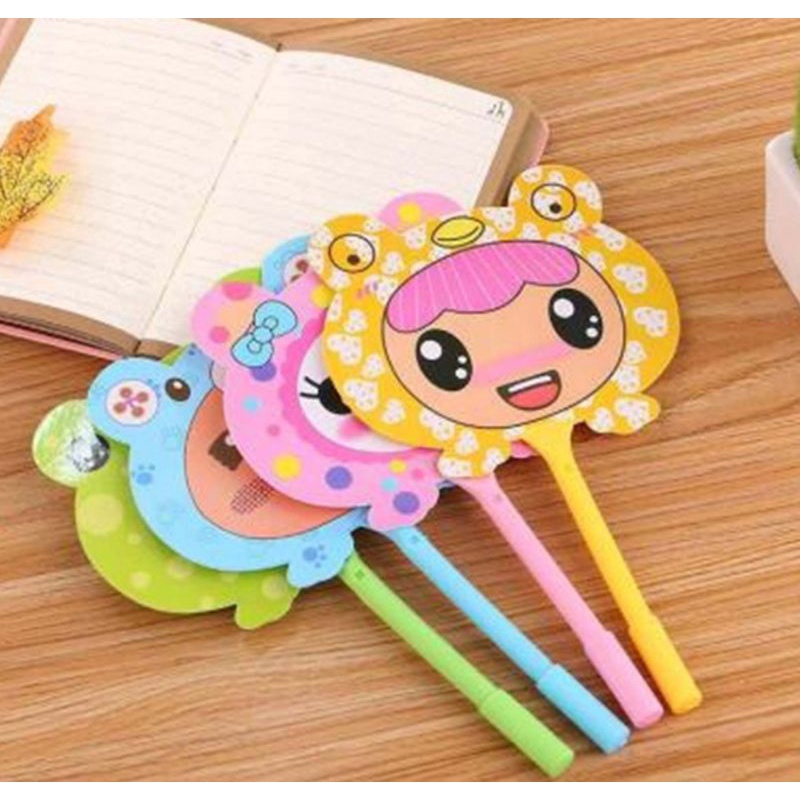

PULPEN KIPAS KARAKTER PENA KIPAS KARTUN SOUVENIR LUCU