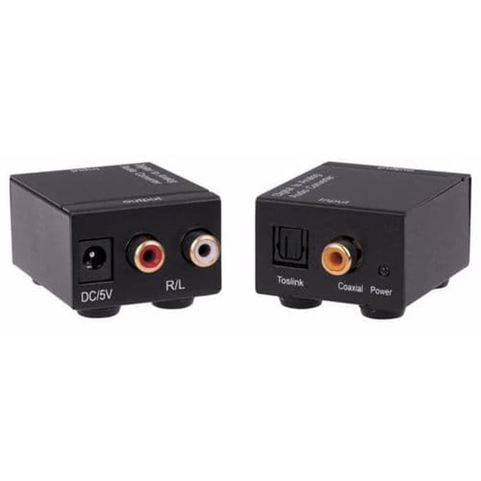 Converter Audio Optical / Coaxial Digital to Analog RCA CON-AVOPF2RCAF