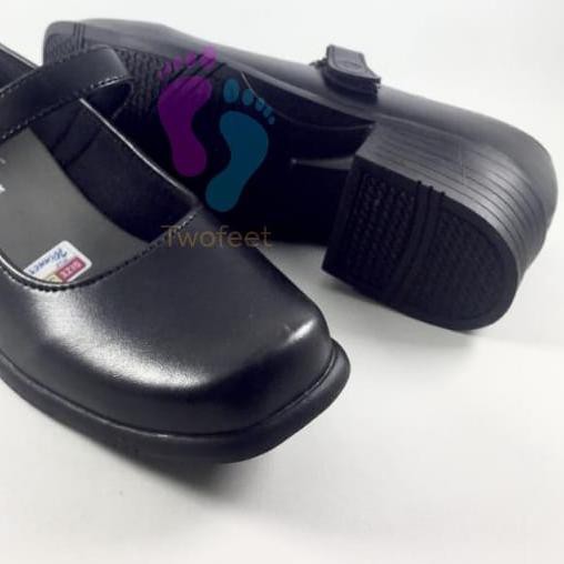 ➸ SEPATU PASKIBRA WANITA - SEPATU PASKIB WANITA - SEPATU PANTOFEL- WANITA PANTOPEL HITAM SIZE 37 - 4