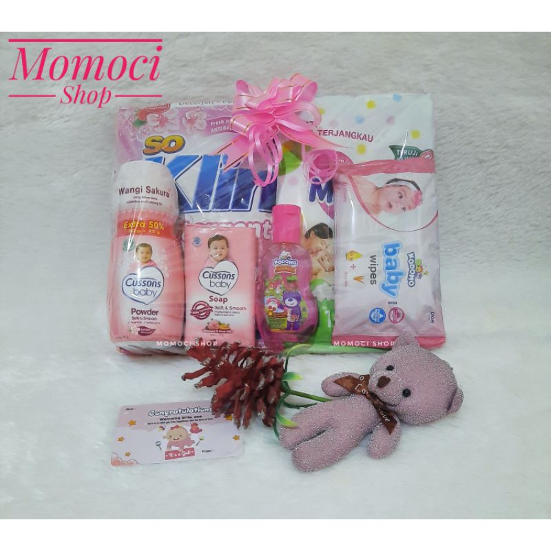 Parcel/Parsel/Gift/Kado Bayi Momoci Shop Hemat Ceria (tanpa isian baju)-2
