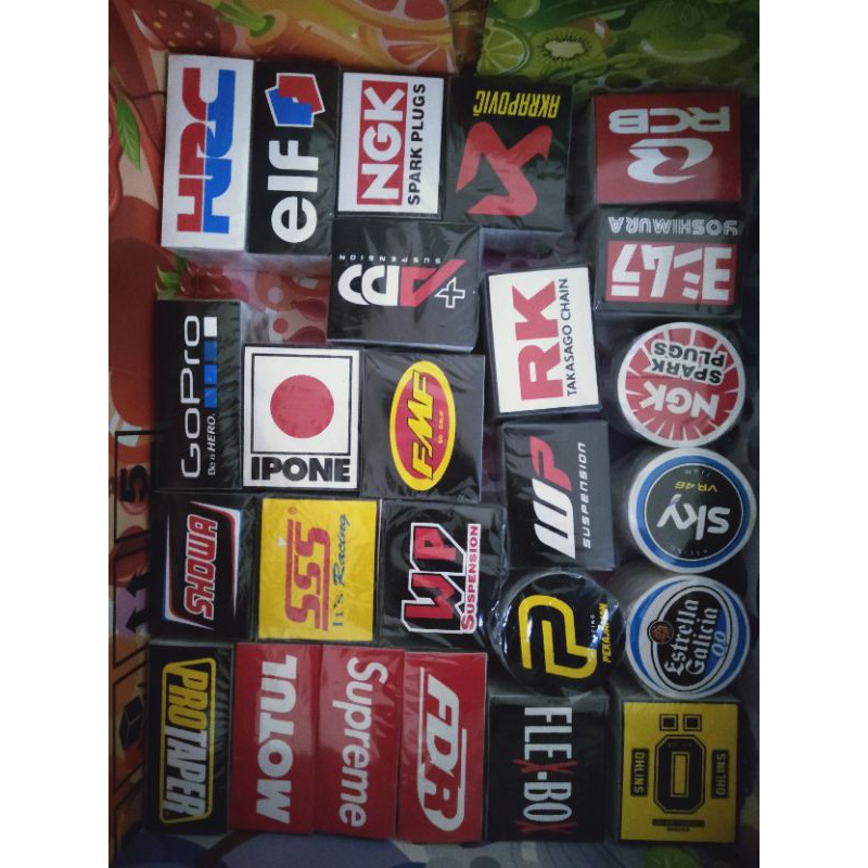 

stiker tempel karakter /gambar tempel/stiker sablon/stiker karakter/stiker pond/stiker permanent