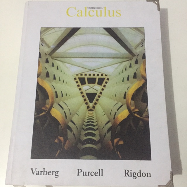 Buku calculus purcell edisi 9 - preloved