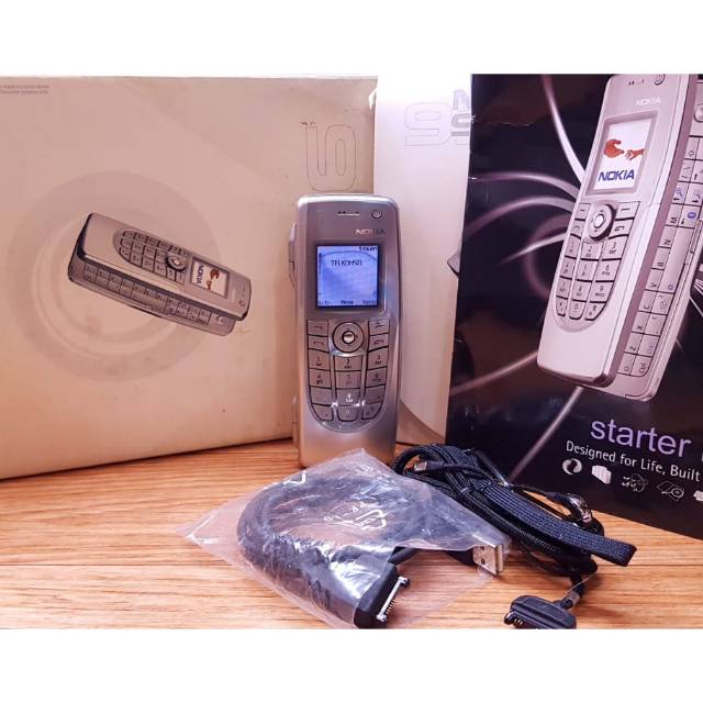HP Jadul Nokia 9300 Communicator Fullset Original  Not 9110 5310 or 6500c