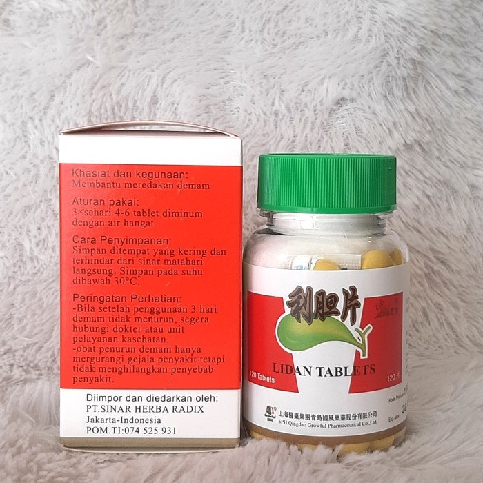 Lidan Tablets Obat sakit batu empedu radang empedu