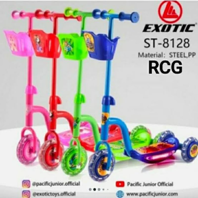 SCOOTER ANAK EXOTIC AT 8128 / OTOPED ANAK