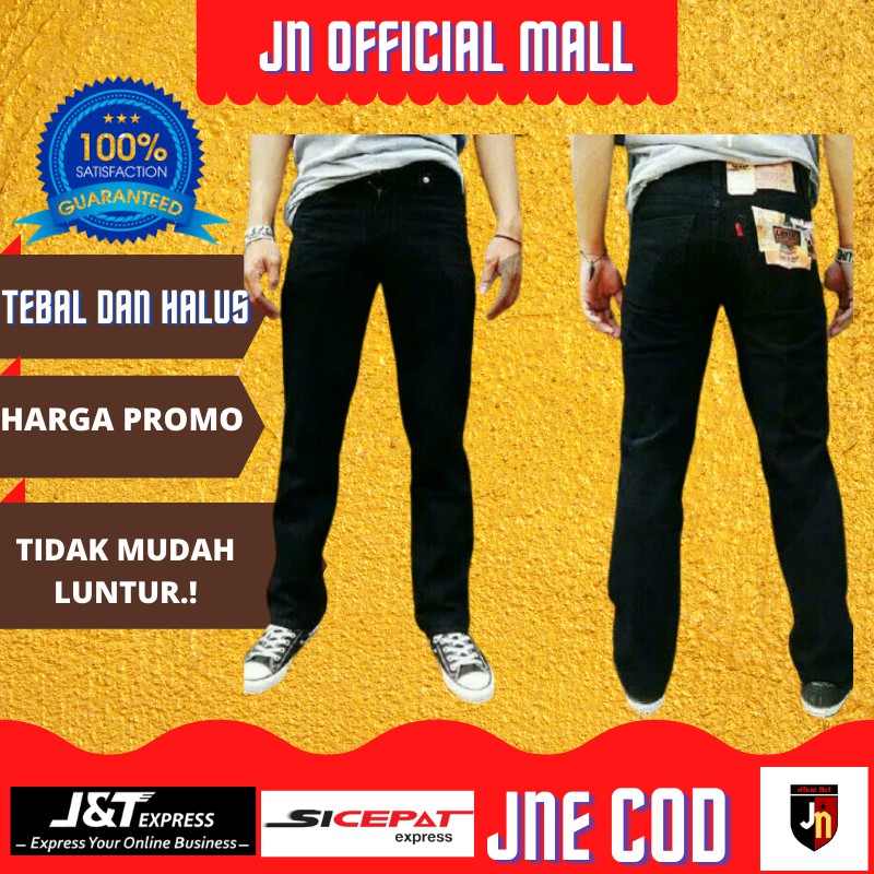 Celana Jeans Pria Levis Murah Standar Straight Laki laki Dewasa Panjang COD j10