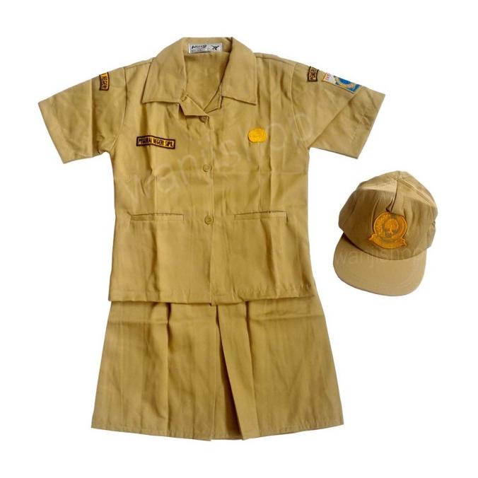 DISKON Baju Seragam Profesi Anak PNS , GURU (CEWEK) ( MERK KIJANG ORIGINAL )