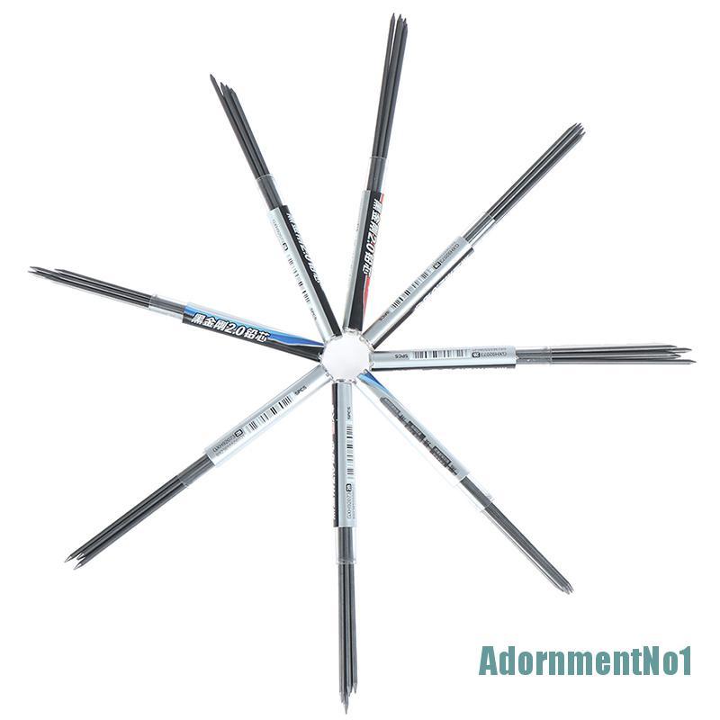 (AdornmentNo1) Refill Pensil Mekanik Otomatis 2B 2mm Untuk Kompas