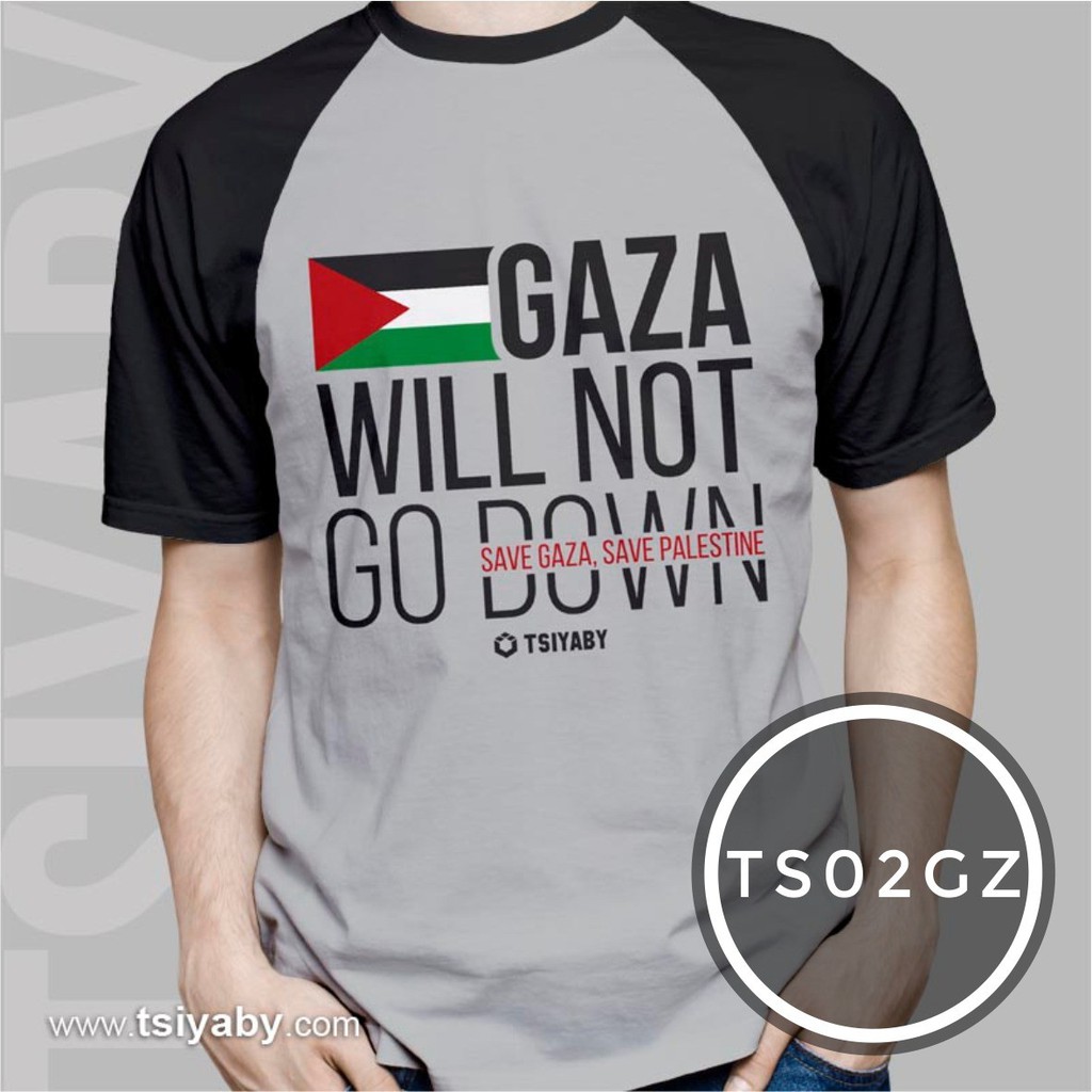 FREE ONGKIR KAOS PALESTINA TS02GZ
