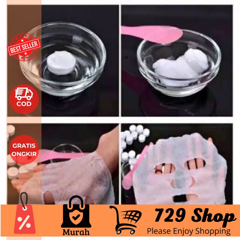 Masker Wajah Tissue Permen DIY Korean Style Import