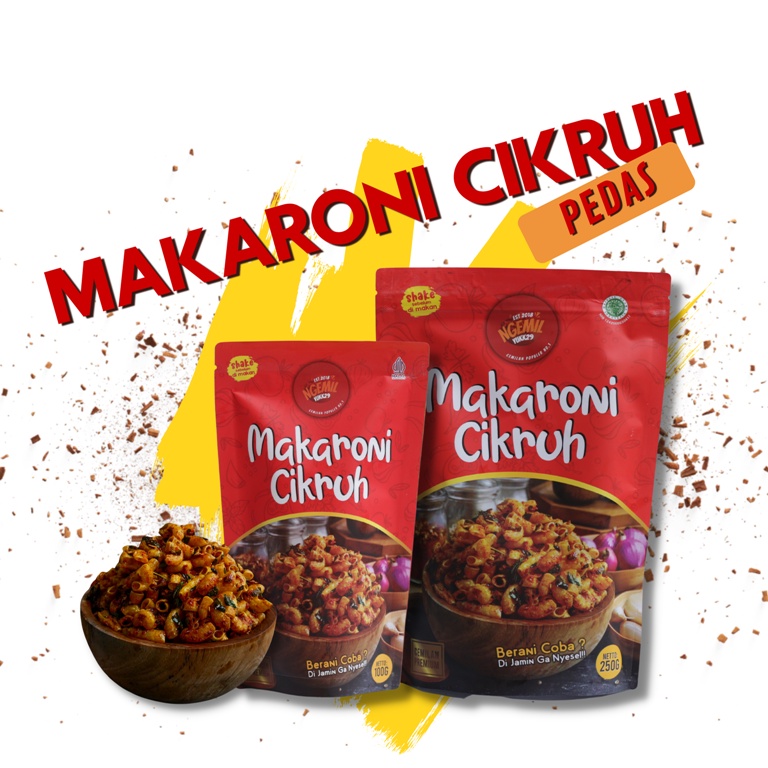 250 gr MAKARONI CIKRUH  DAUN JERUK PEDAS