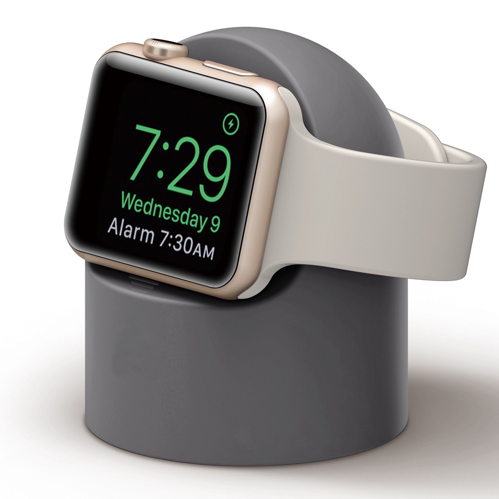 Charging Dock Bahan Silikon Untuk Apple Watch Seri 7 6 5 4 3 2 SE