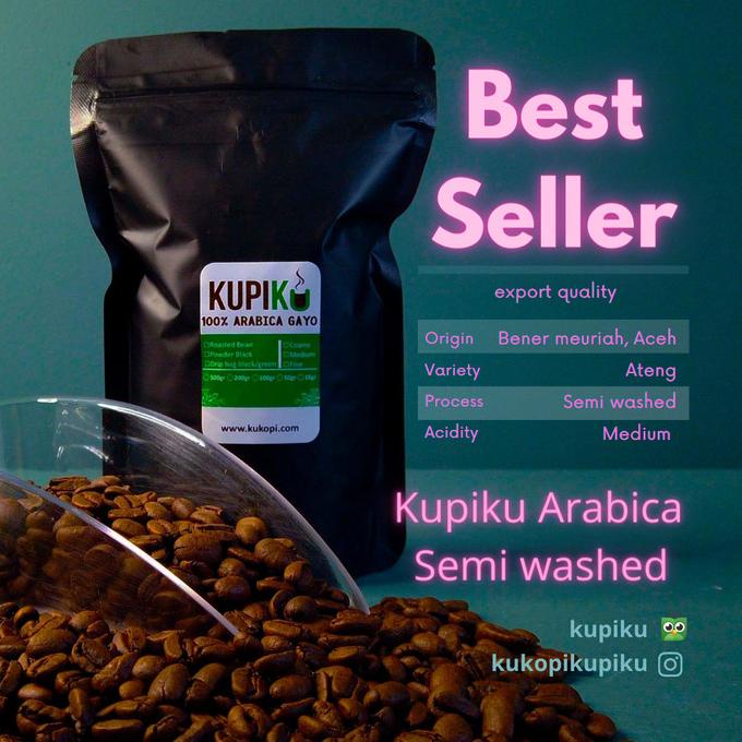 

[COD] Kopi Arabica Gayo Washed Grade 1 - Roasted Bean 200 Gram [COD]