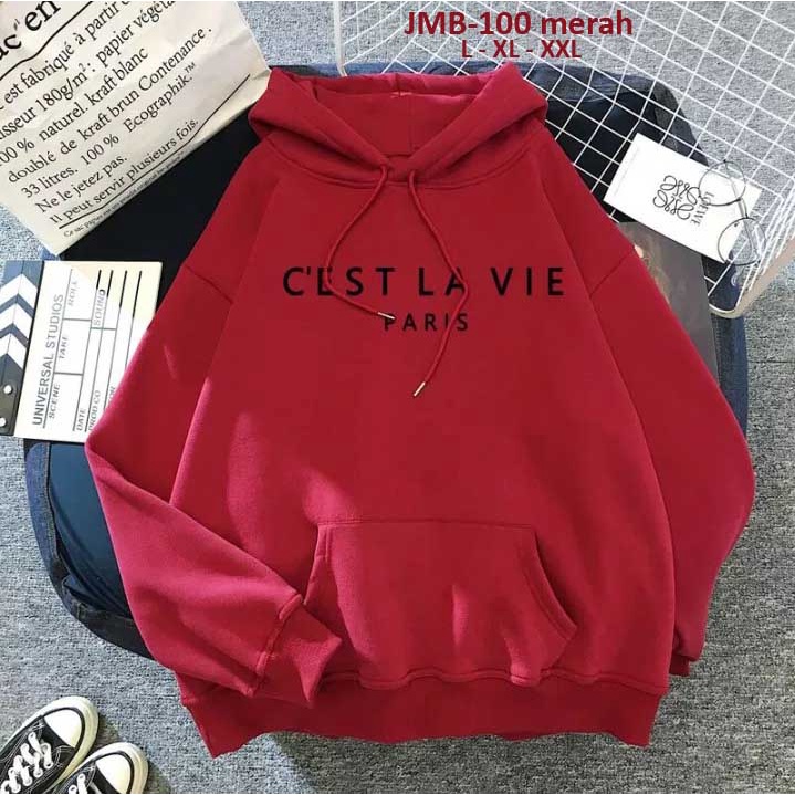 AA1 - Paris Hoodie Fleece Oversize