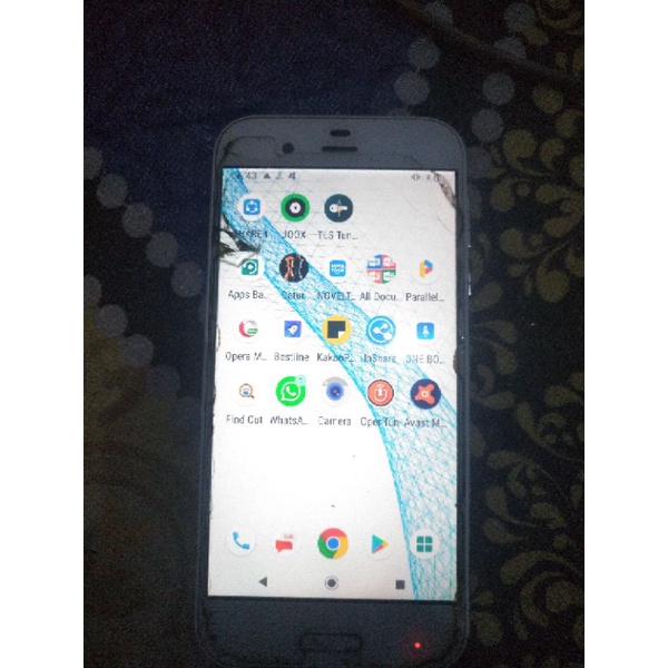 lcd Sharp SHV39 ORIwarna putih