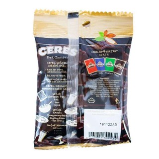 CERES HAGELSLAG DARK CHOCOLATE 75 GRAM - MEISES MESES COKLAT TABUR