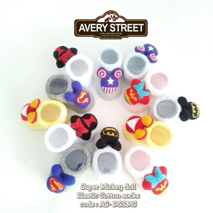 Kaos Kaki Boneka Avery Street Kaos Kaki Bayi Baby Socks