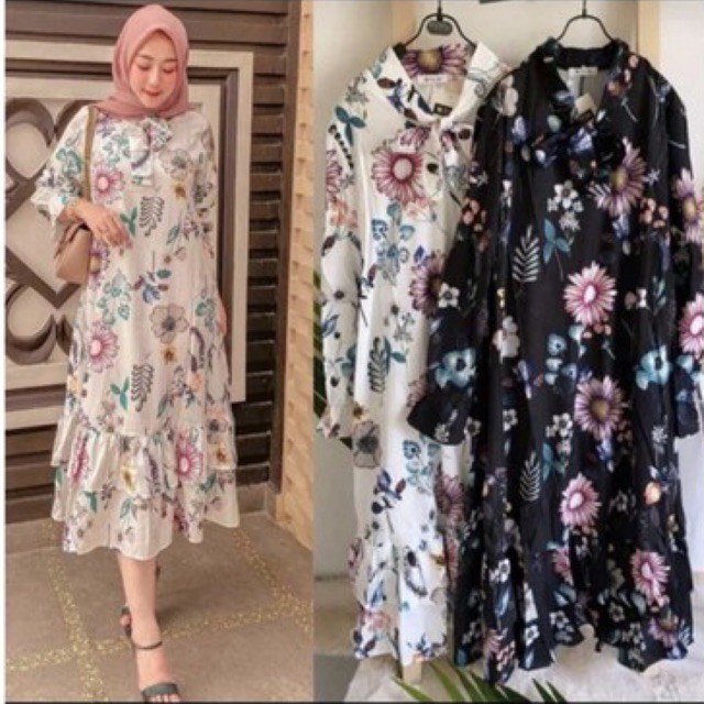 dress/midi dress/ gamis import/gamis terbaru