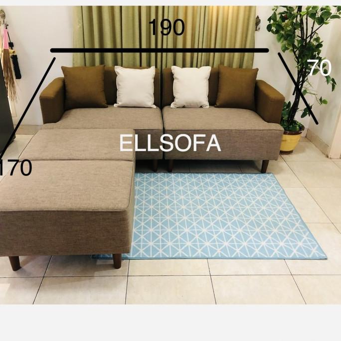 Jual Sofa L Minimalis - Kursi Tamu - Ruang Tunggu - Apartemen - Kantor ...