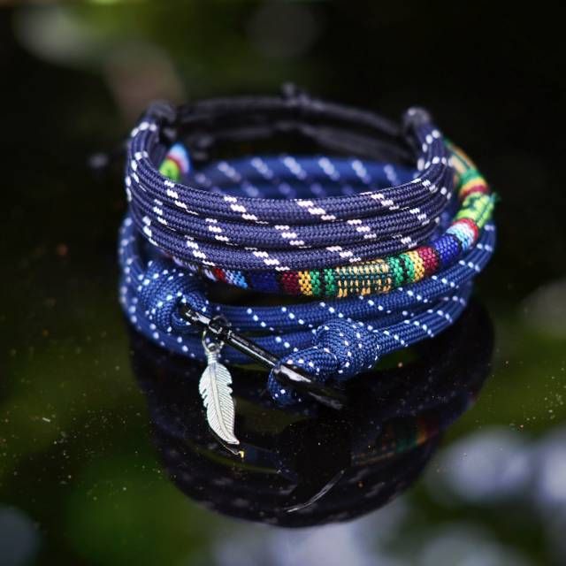 Gelang Pria Paket Paracord Warna Biru