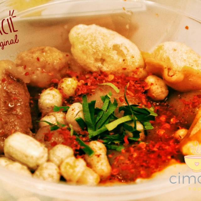 

Baso aci instan / baso aci isi CIMOOD gurih pedas