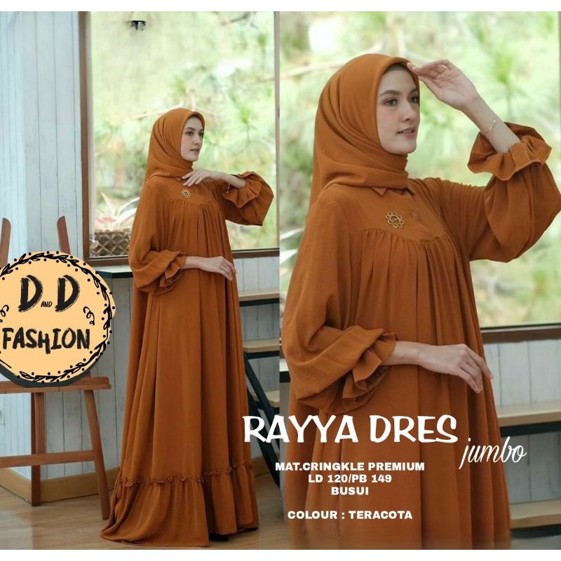 RAYA GAMIS WANITA JUMBO LD 120 CM TERBARU BY DnD