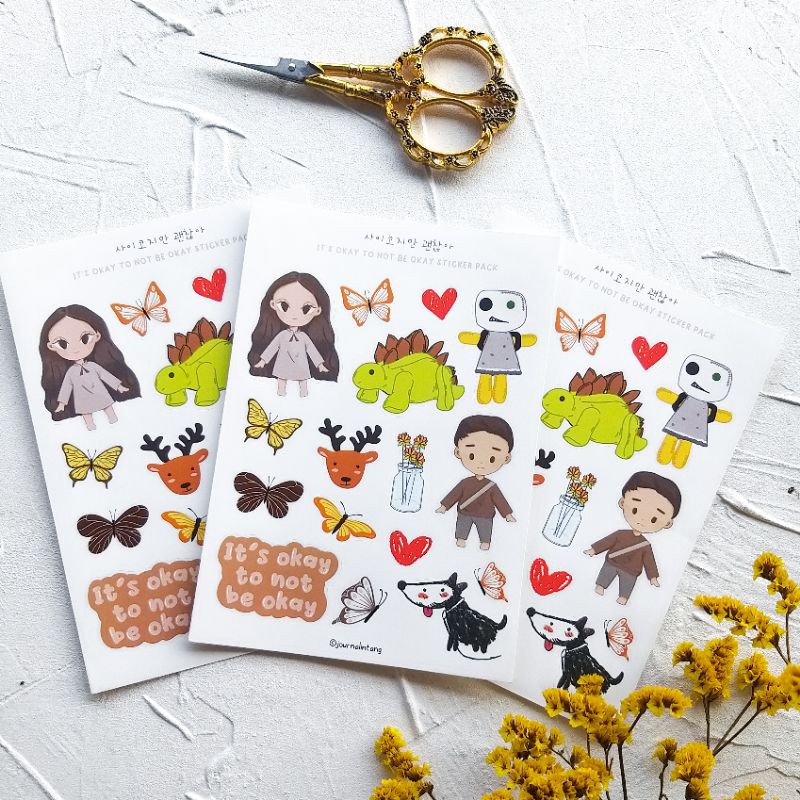 

Stiker It's Okay to Not be Okay / Sticker Kdrama It's Okay to Not Be Okay