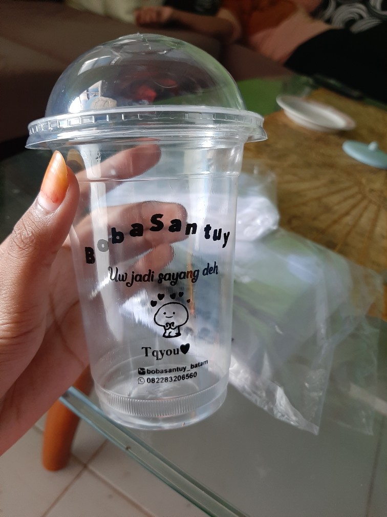Paket Cup + Tutup+plastik Take Away