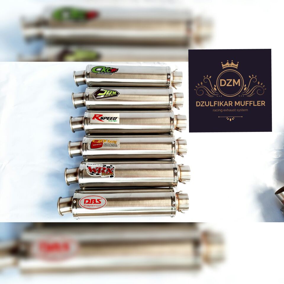Termurah slincer knalpot racing stainles CKC JRM RSPEED CLD WRX DBS BONUS PER& KLEM