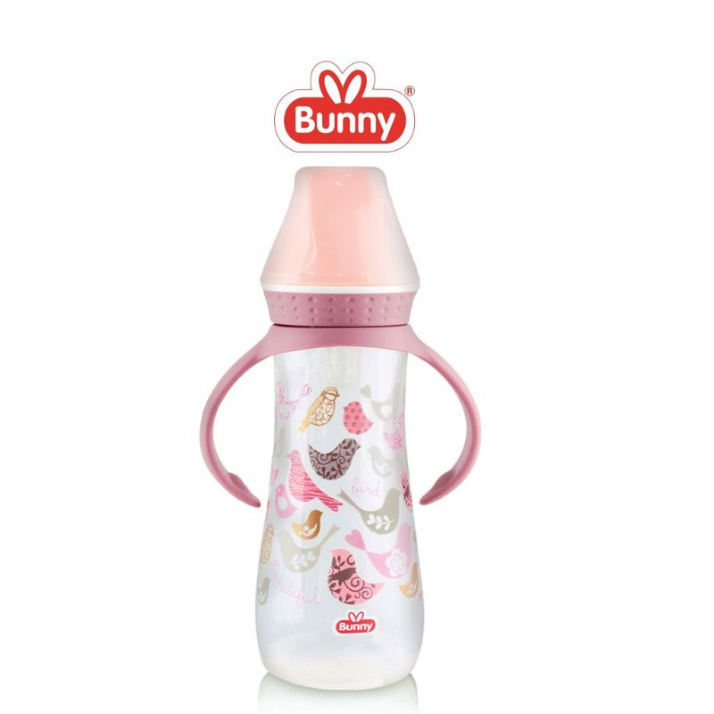 DB2406 LustyBunny Botol Susu Bayi Gagang 250ml Baby Feeding Bottle Lusty Bunny