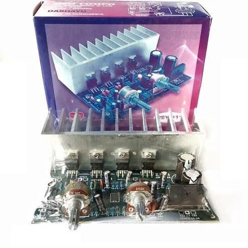 Kit Amplifier Mini Compo Home theater 2.1Channel TDA 2030 2x25watt sincer02 dijamin