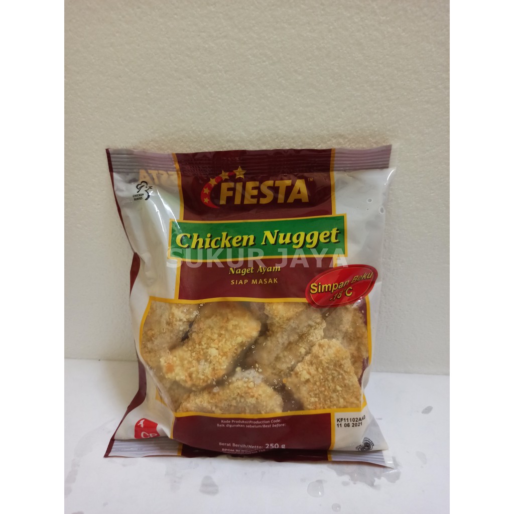 

FIESTA CHICKEN NUGGET FROZEN 250 GR