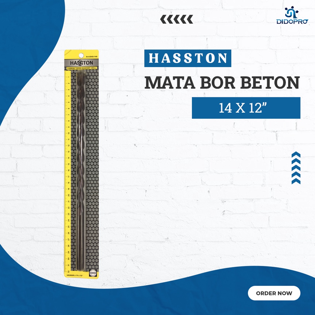 HASSTON PROHEX Mata Bor Tembok 14x300mm Bor Beton Panjang 0242-140