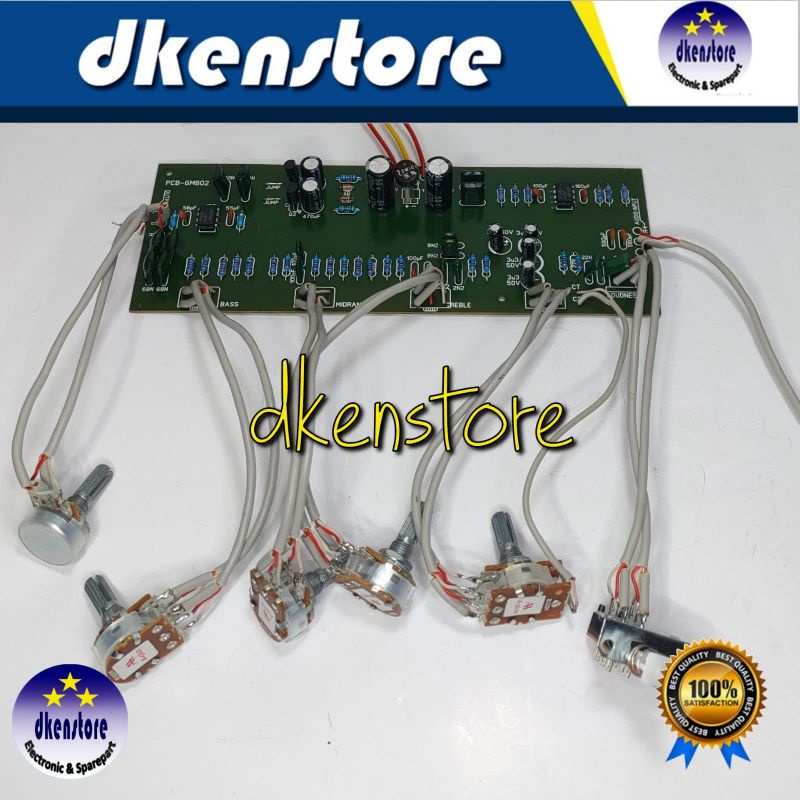 Kit Tone Control Stereo Hifi GM602