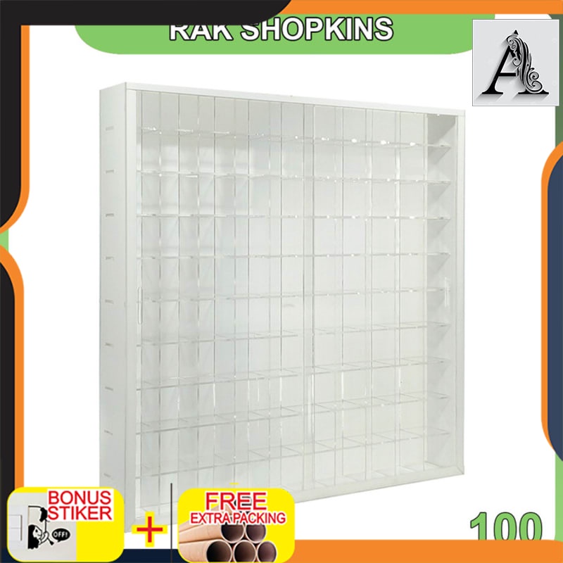 

Murah Shopkins Rak Akrilik Isi 100 NON HEADER