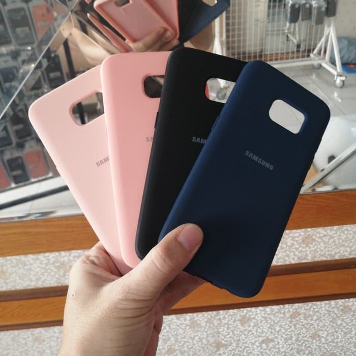 CASING SAMSUNG GALAXY S7 EDGE SILICON SOFT CASE RUBBER