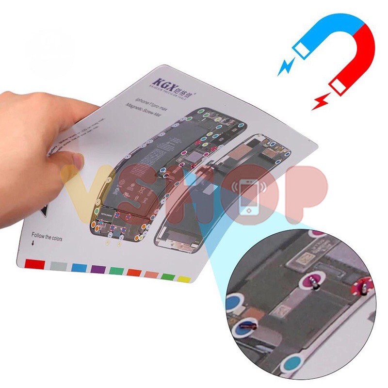 MAGNETIC SCREW MAT FOR IOS SERIES