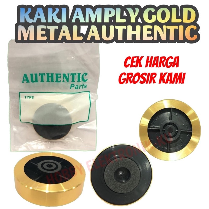 KAKI AMPLY GOLD METAL AUTHENTIC