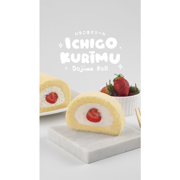 

Ichigo Kurīmu (Strawberry Cream) Roll Cake