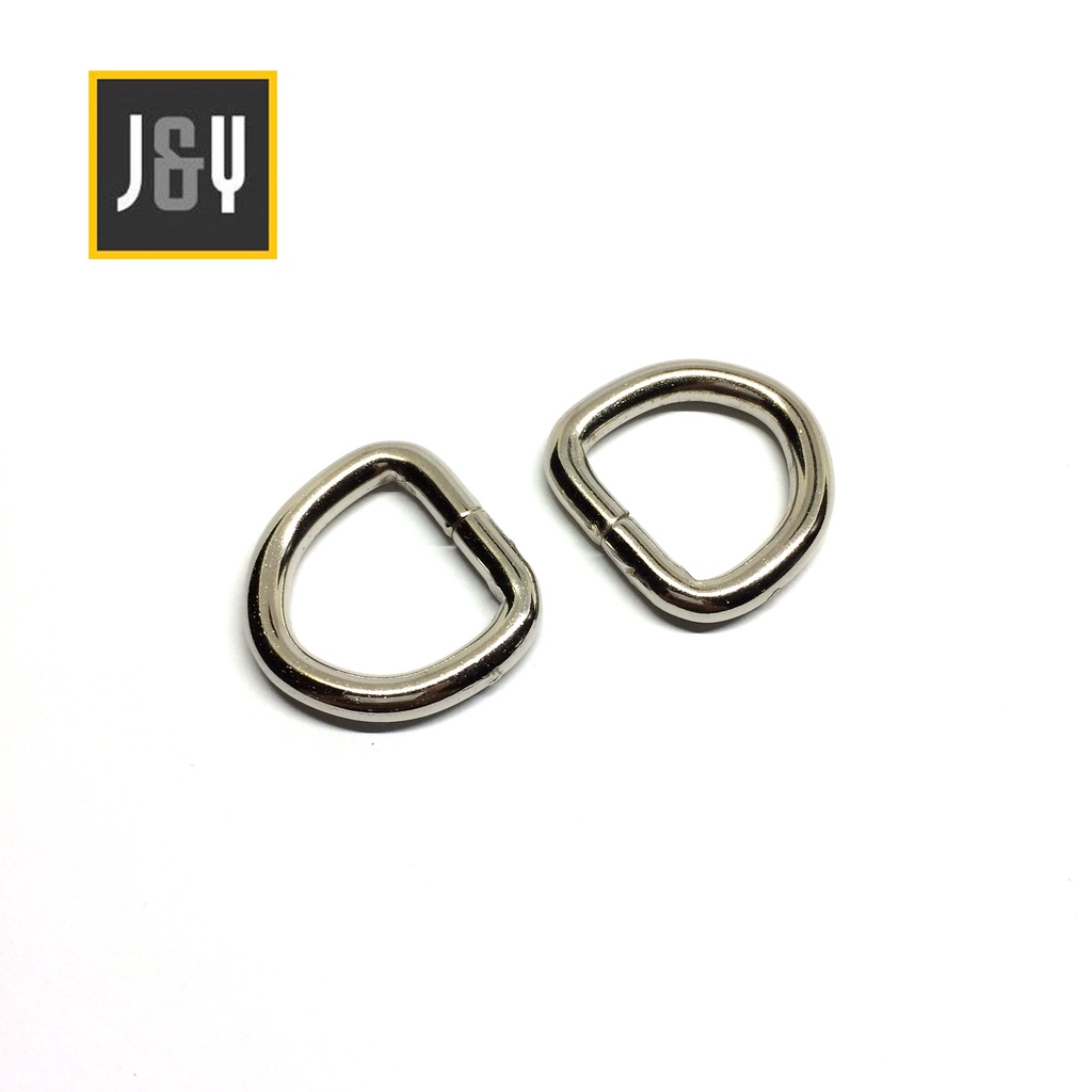 Ring D tas 1.5 cm tebal nikel