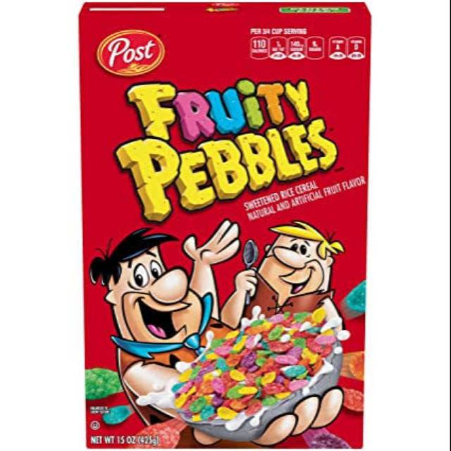 

Cereal post fruity pebbles 15oz (425gr)